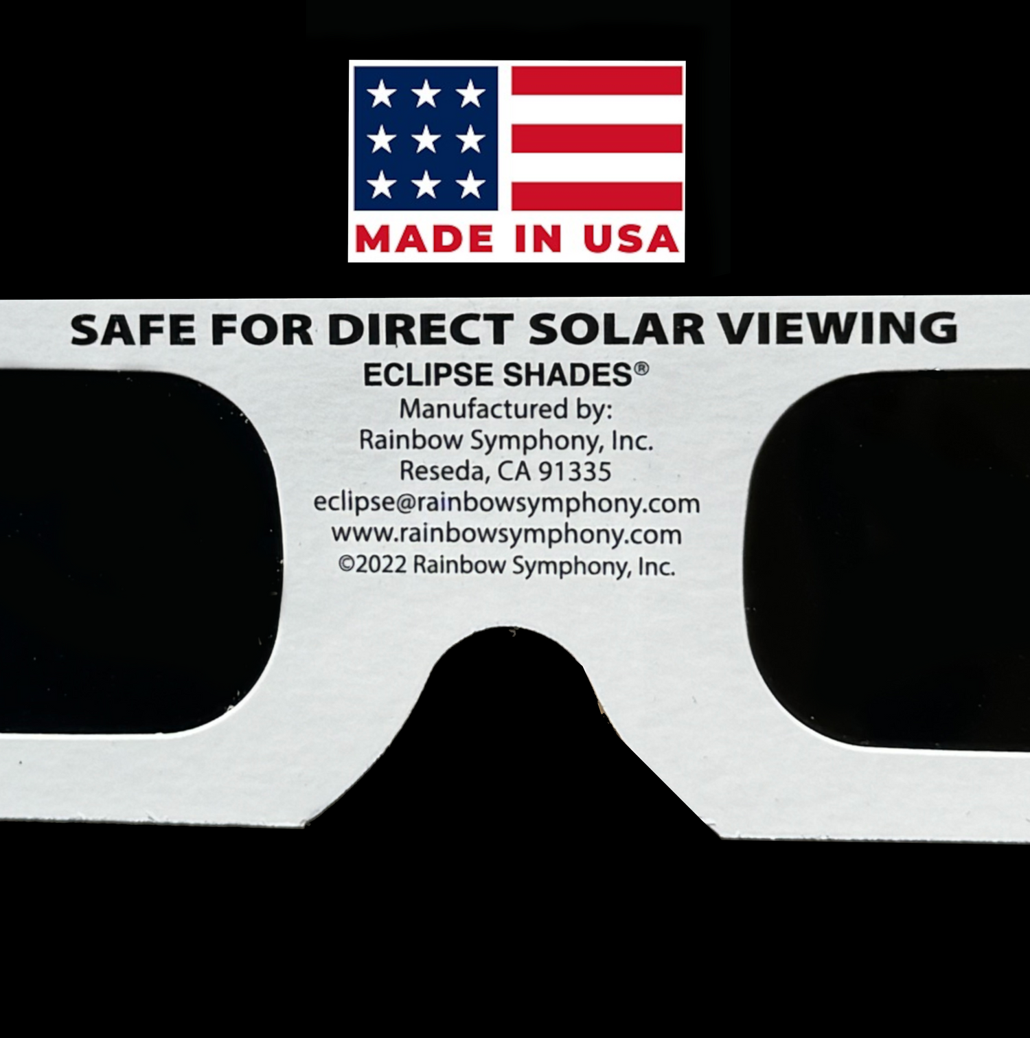 Legit eclipse glasses for sale that are authentic and made in the usa